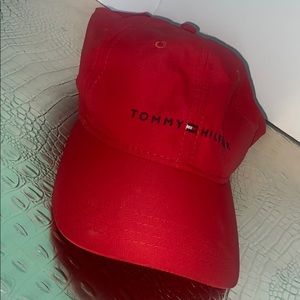 Tommy Hilfiger Red Baseball Cap
